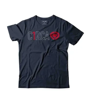 T-Shirt DIN ICON TRACK - Navy