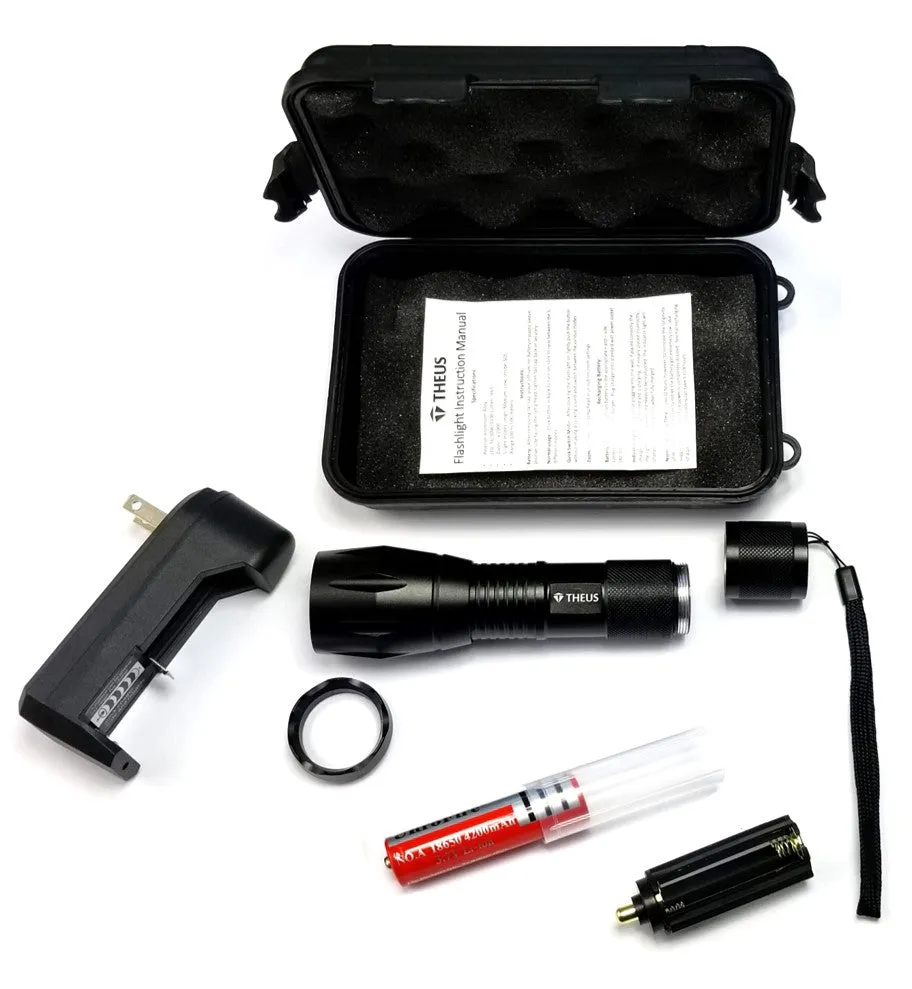 THEUS Rechargeable Flashlight Kit