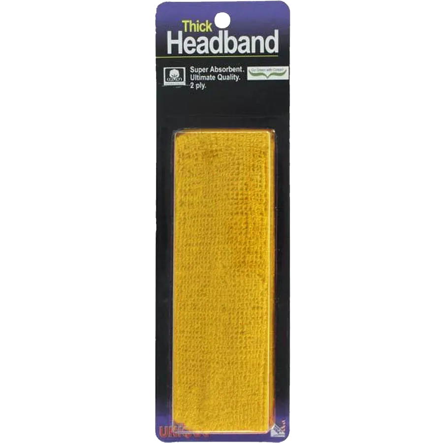 Thick 2-Ply Headband - Gold