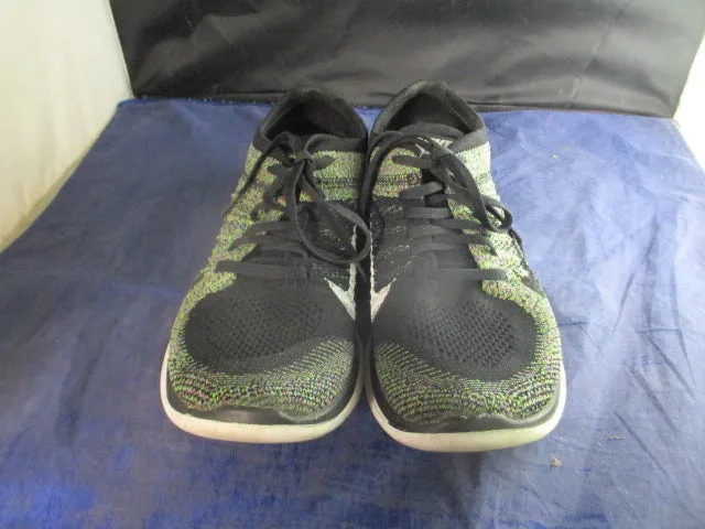 Used Nike Free 4.0 FlyKnit Running Shoes Adult Size 9