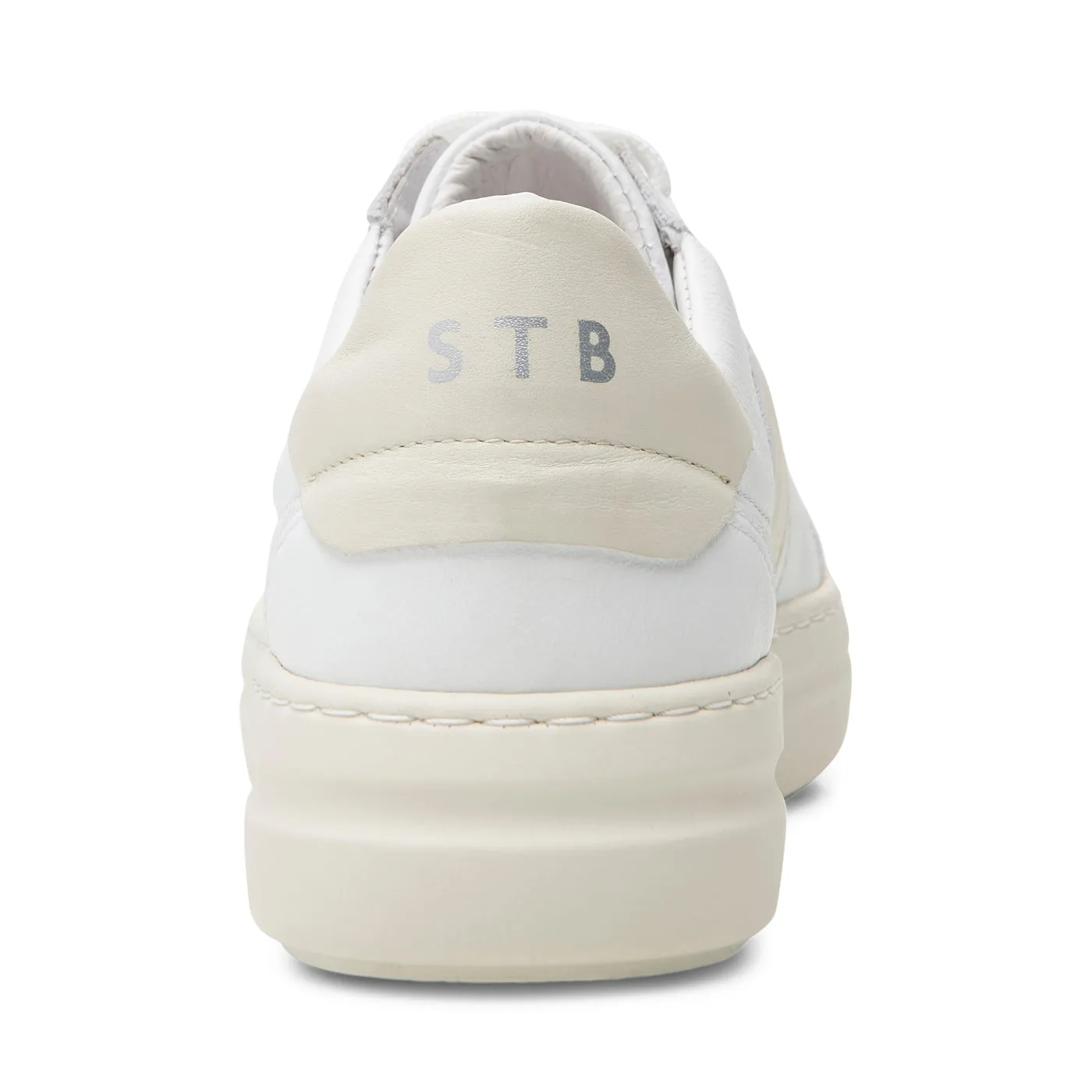 Valda sneaker suede leather - WHITE