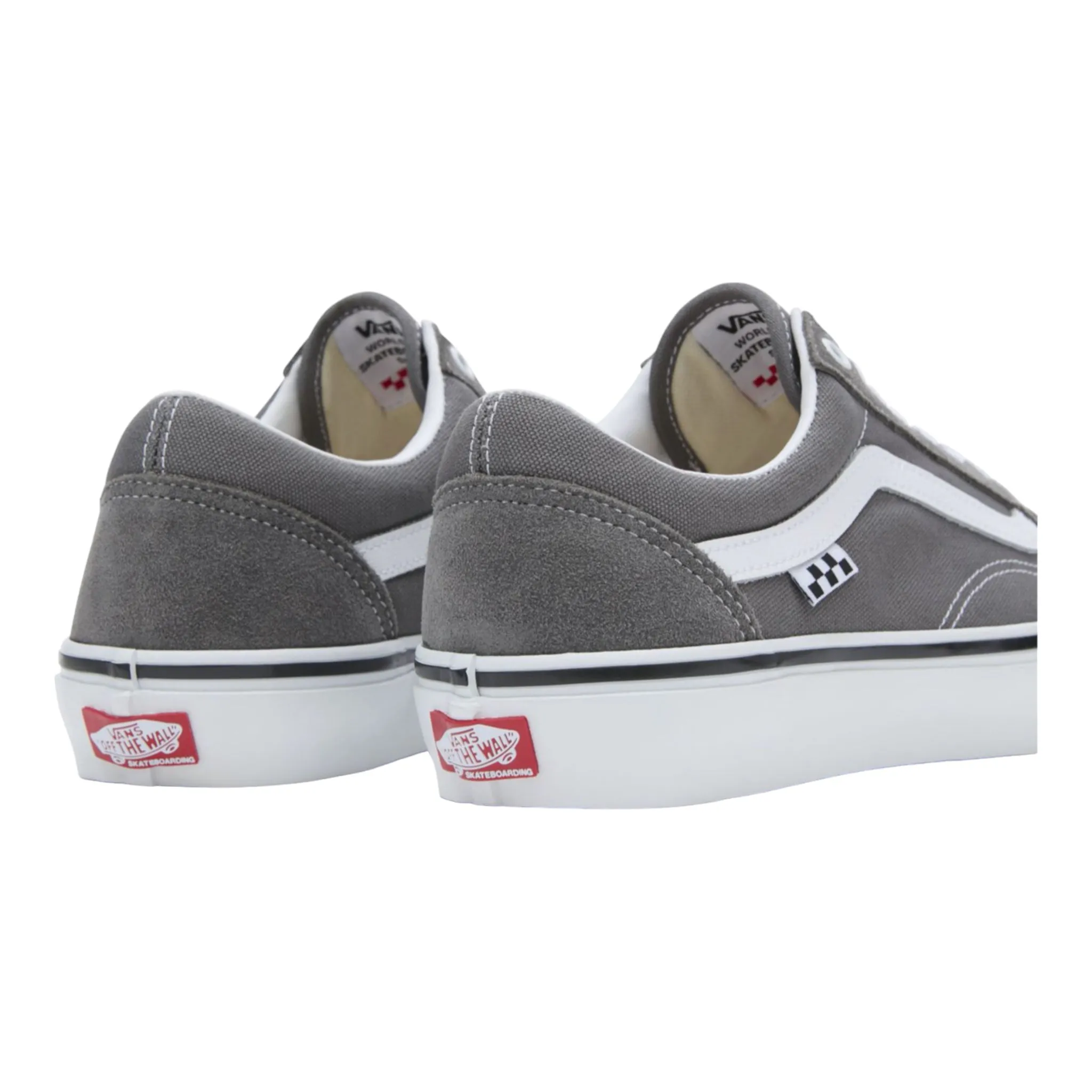 Vans Skate Old Skool Pro - Pewter/White