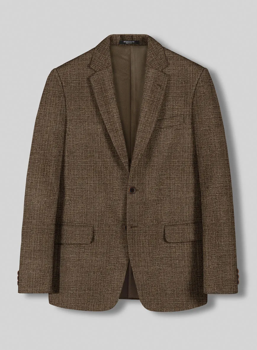 Vintage Glasgow Brown Tweed Jacket