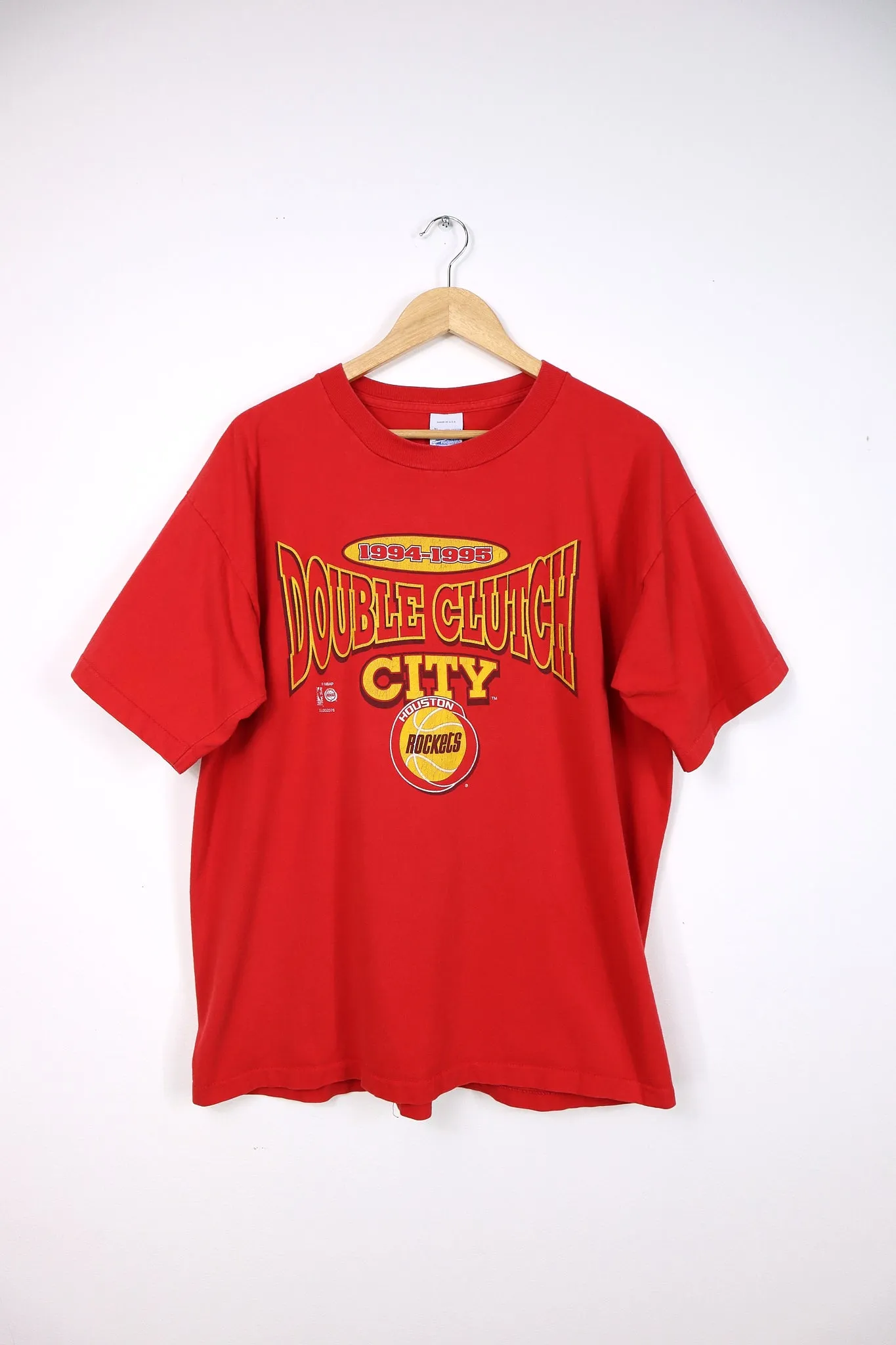 Vintage Houston Rockets Double Clutch Tee