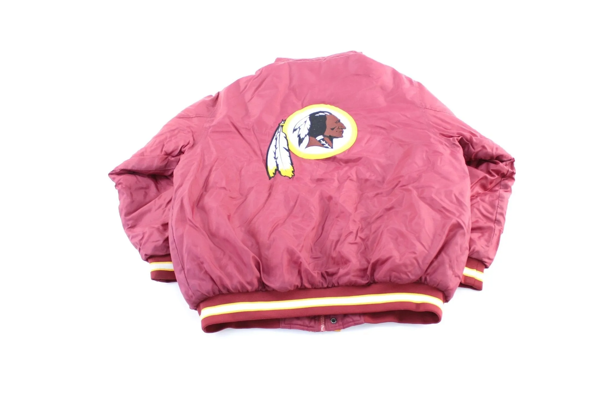 Vintage Reebok Embroidered Logo Washington Redskins Zip Up Jacket