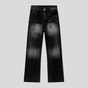 Vintage sanded men's jeans