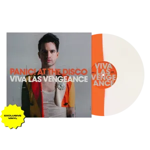 Viva Las Vengeance Tangerine/White Half/Half Vinyl