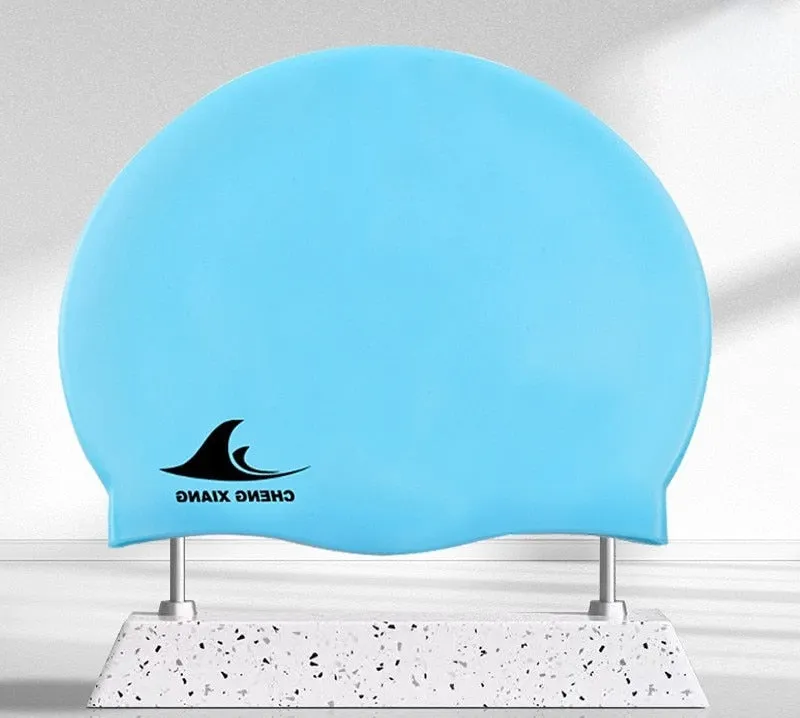 Waterproof Silicone Swimming Cap Elastic