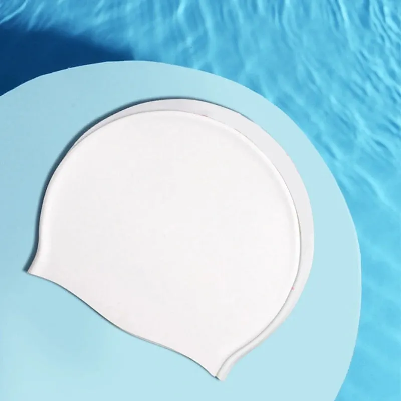 Waterproof Silicone Swimming Cap Elastic