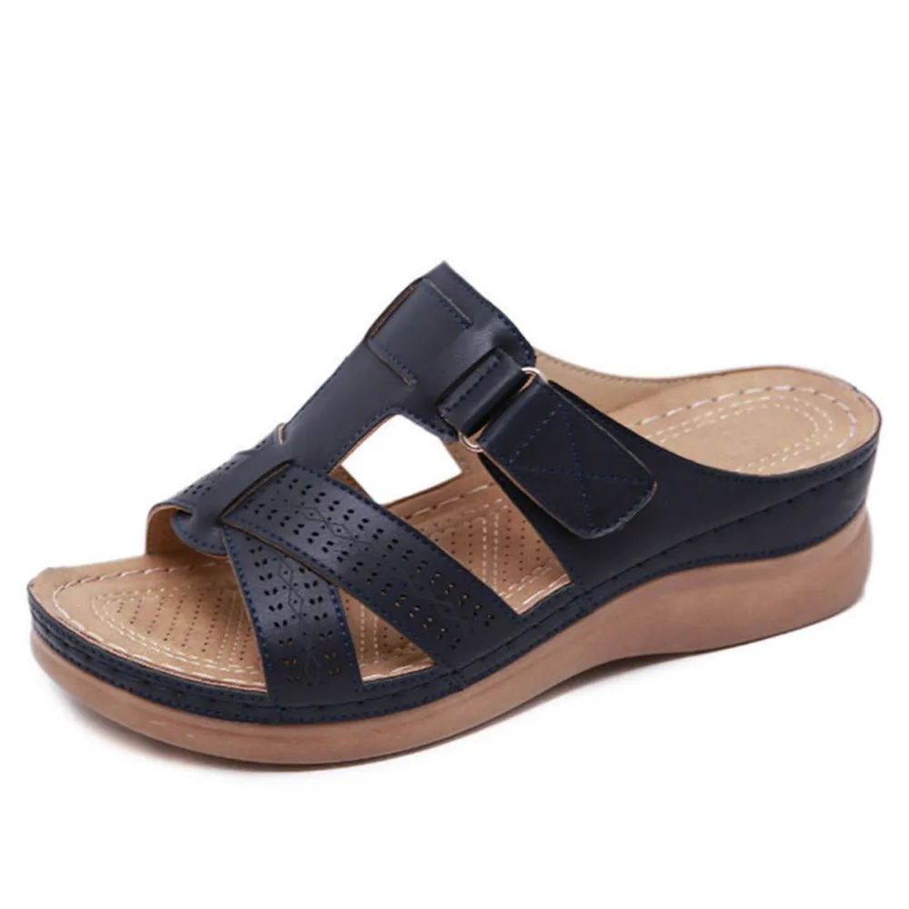 Wedge Summer Vintage Anti-slip Retro Slides Shoes