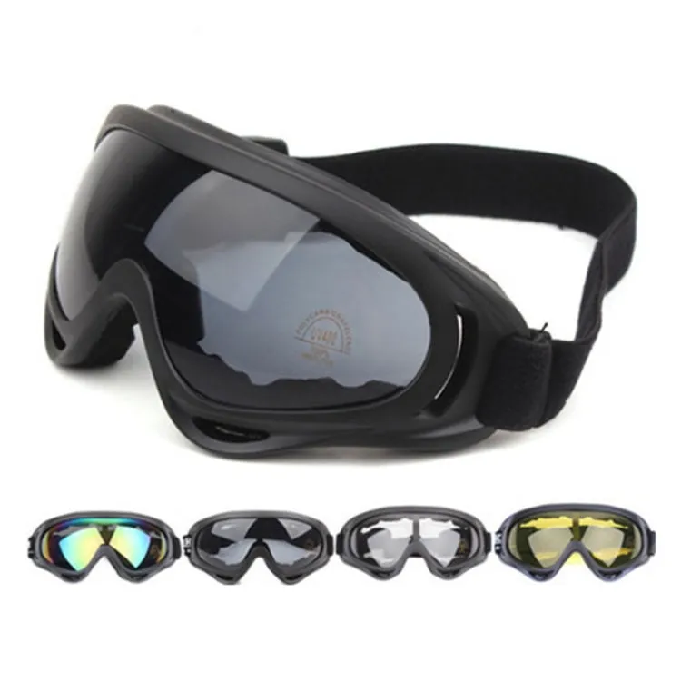 Windproof UV Resistant Ski Goggles Multi-functional Outdoor Sport Goggles(Colorful Lens)