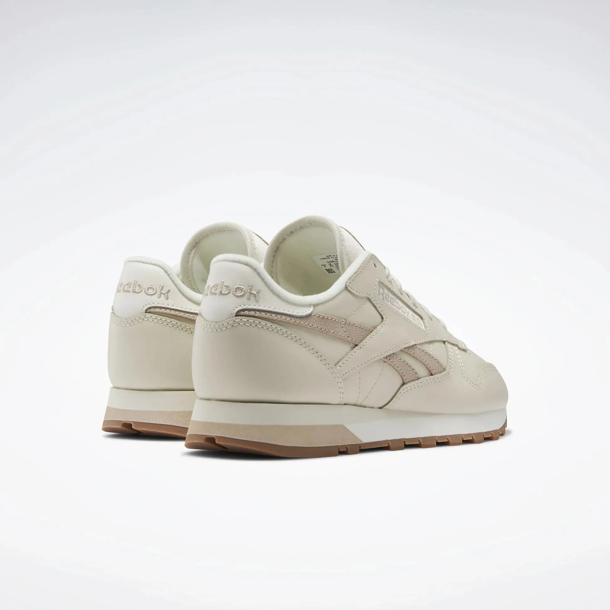 Womens Classic Leather - Alabaster/Beige