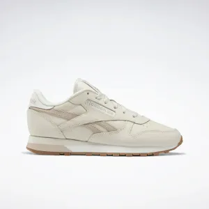 Womens Classic Leather - Alabaster/Beige