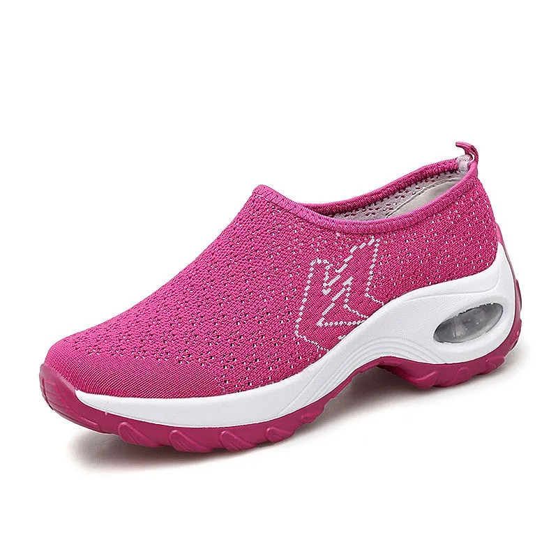 Women's comfortable lightweight breathable mesh shoes