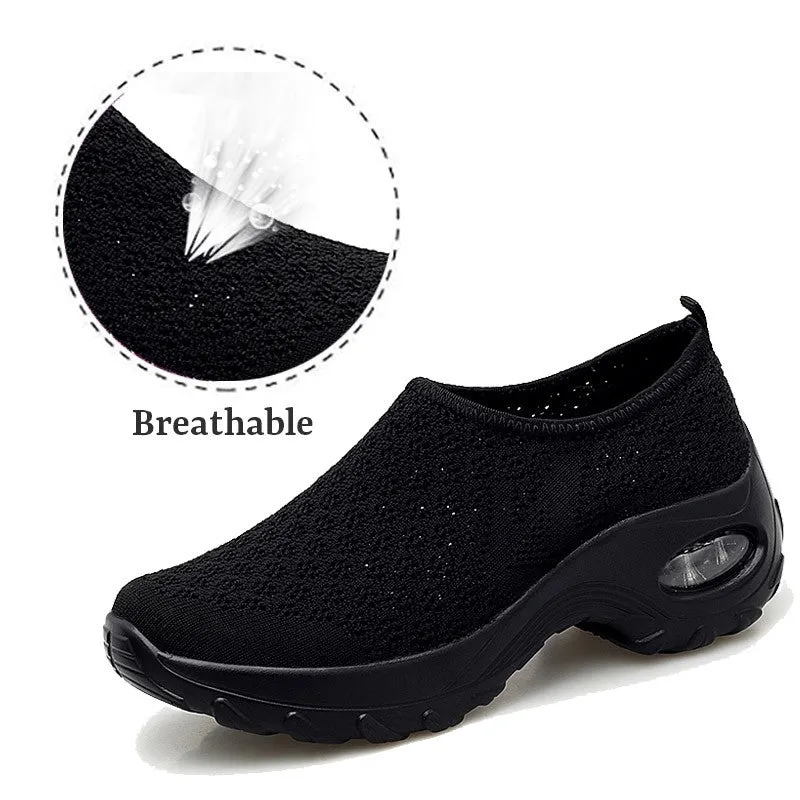 Women's comfortable lightweight breathable mesh shoes