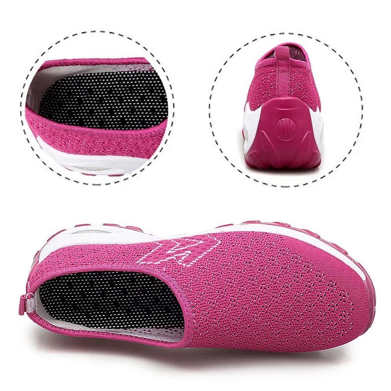 Women's comfortable lightweight breathable mesh shoes