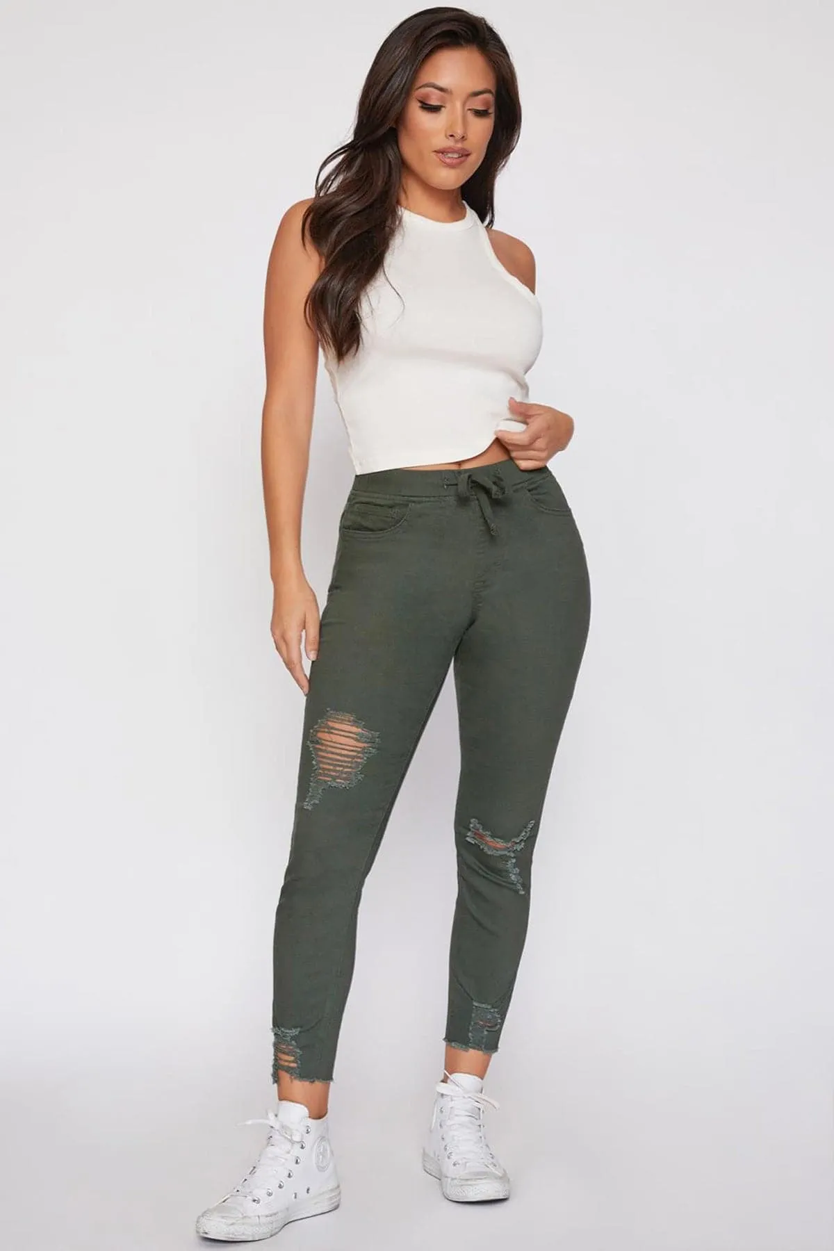 Women's Distressed Ankle Jogger