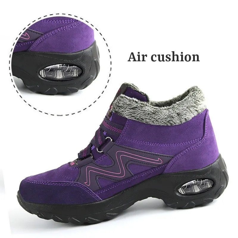 Women's winter thermal non-lip velcro comfortable boots