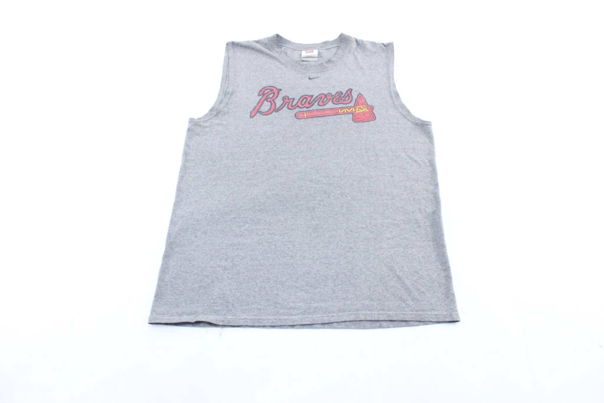 Y2K Nike Logo Atlanta Braves Tank Top